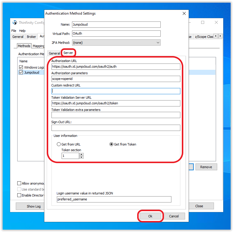 Configure Single Sign-On In Using Jumpcloud With OAuth